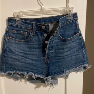 LEVI’S Denim Blue Women's Shorts